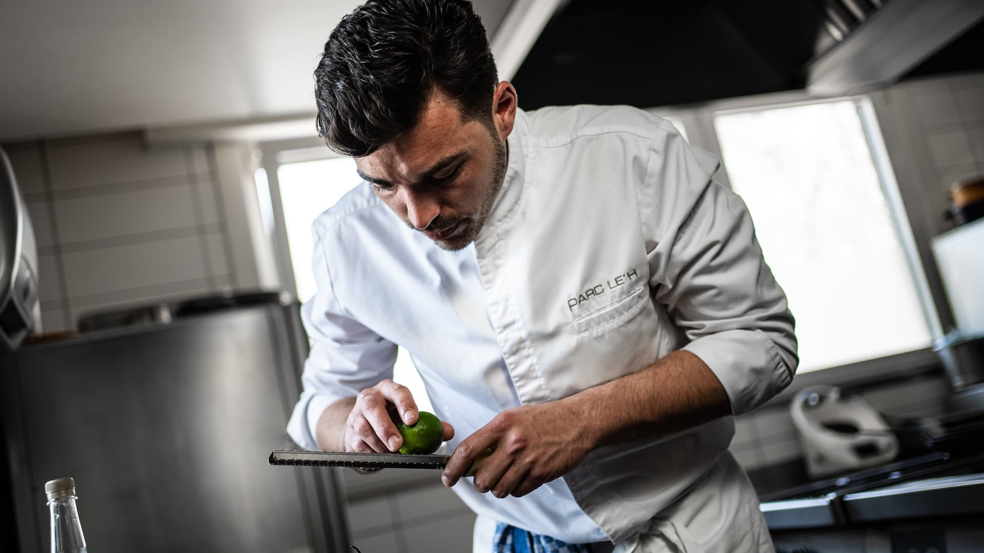 Parc Le'h Chef preparing a nice dish